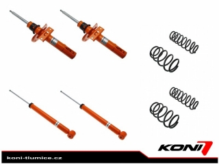 Podvozek STR.T Kit (4 tlumiče + 4pružiny) Seat Ibiza (6L) 1.2 04/02až08 1120-3332