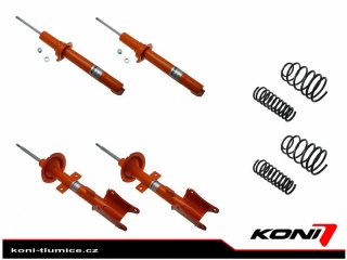 Podvozek STR.T Kit (4 tlumiče + 4pružiny) Alfa Romeo 147 1.6 TS 00až05/10 1120-3602