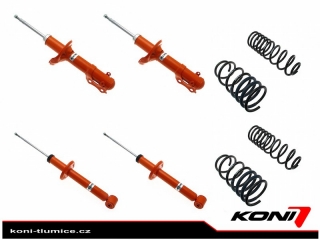 Podvozek STR.T Kit (4 tlumiče + 4pružiny) Volkswagen Polo 3 (6N2) 1.4 TDi 10/99až10/01 1120-4201