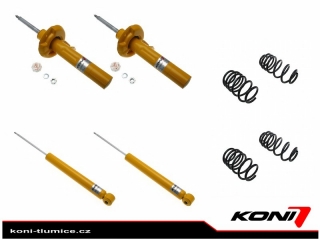 Podvozek Sport Kit (4 tlumiče + 4pružiny) Audi TT (8J) Quattro Coupé 06až13 1140-1022