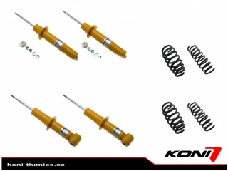 Podvozek Sport Kit (4 tlumiče + 4pružiny) Alfa Romeo 159 sedan 1750 TBi 05až12 1140-1361