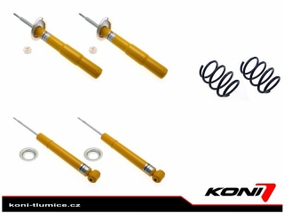 Podvozek Sport Kit (4 tlumiče + 4pružiny) BMW 5-serie (E60) sedan 520i 06/03až11/09 1140-2553