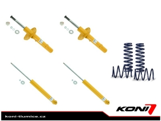 Podvozek Sport Kit (4 tlumiče + 4pružiny) Seat Leon (5F) 2.0 TSi 206 kW Cupra 01/13až09/19 1140-8435