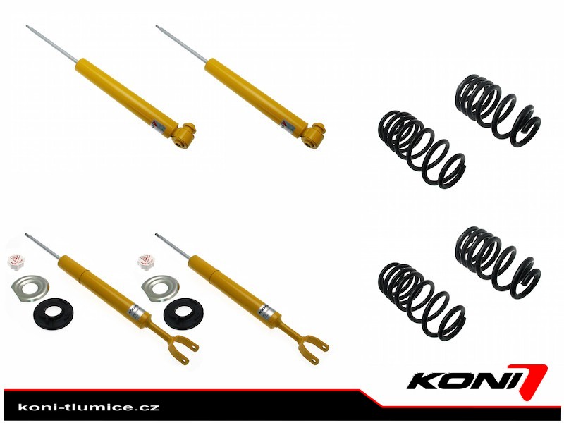 Podvozek Sport Kit (4 tlumiče + 4pružiny) Audi A6 (C6, 4F) sedan 06/04až11 1140-2002